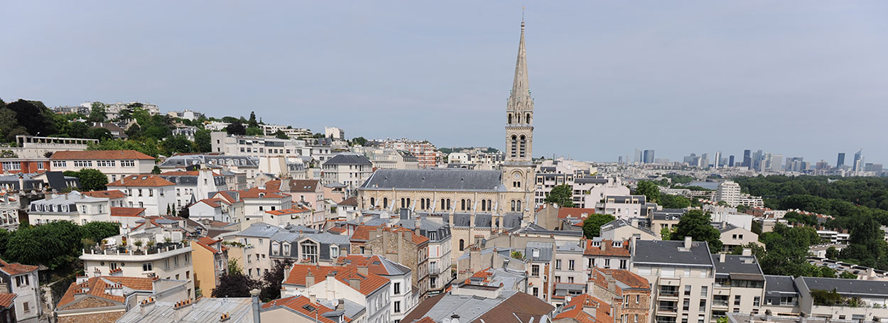 vu d ensemble de saint-cloud